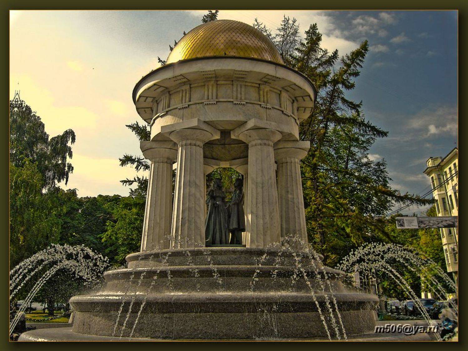 гончарова, пушкин, памятник, москва, никитские ворота, m506, Mike&copy;