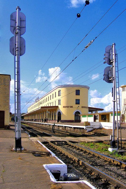 вокзал, бологое, железная дорога, николаевская, 1851 Бологое, БОЛОГОЕ, мой вокзал ночной фото превью