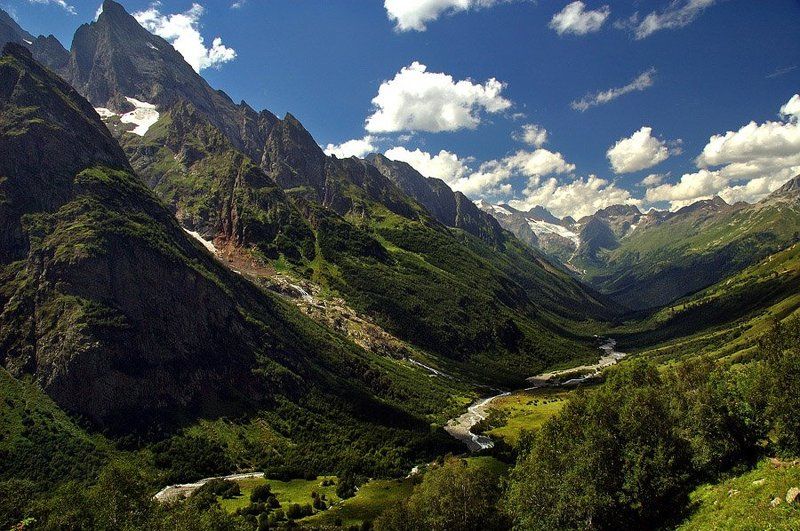 кавказ, домбай, чучхур *** фото превью