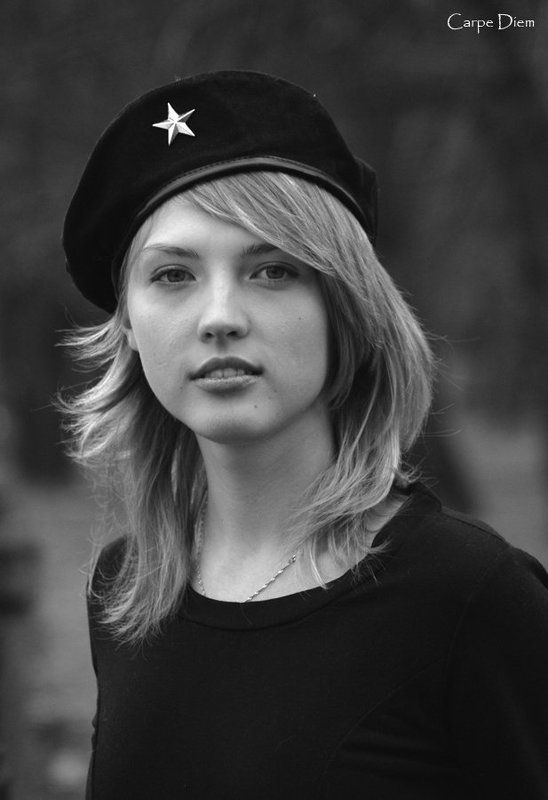 девушка, че, гевара, берет Che фото превью