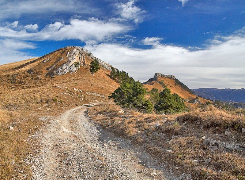 Горная дорога. фото превью