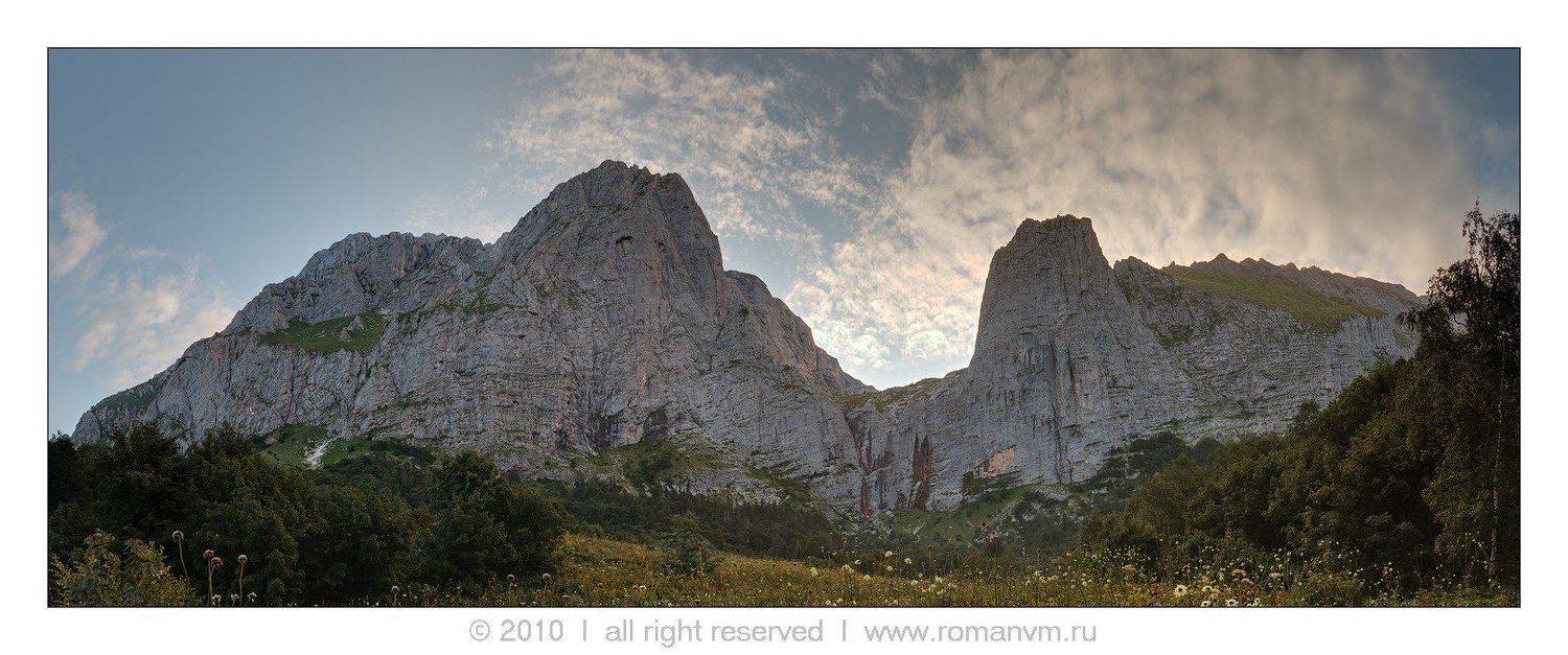 северный кавказ, плато лагонаки, пшехо-су, водопады, пейзаж, панорама, hdr, пейзаж, горы, рассвет, Роман Мурушкин