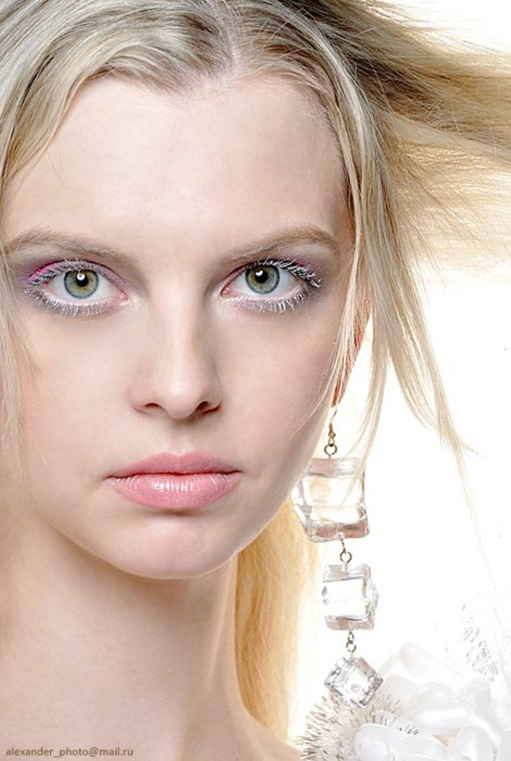 снегурочка, серёжки, иней, лёд, Александр