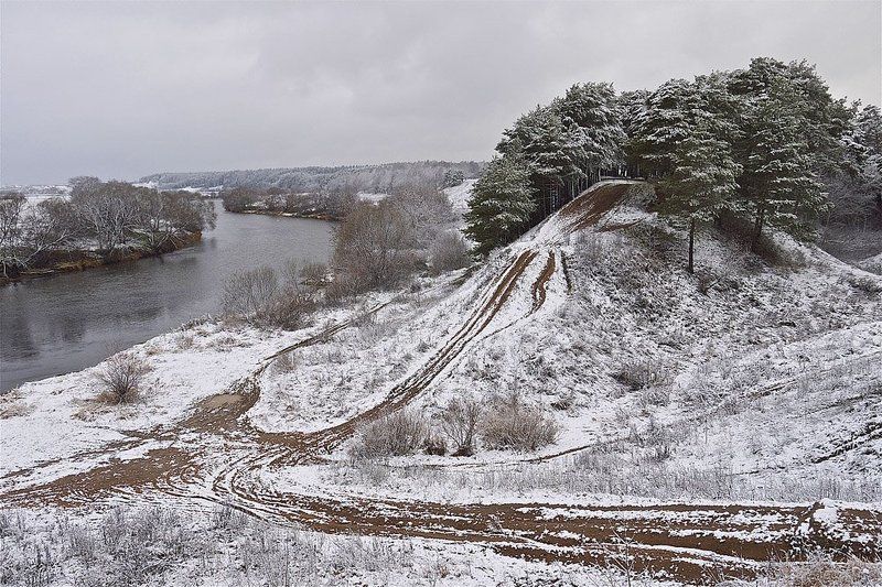 графика первого снега... фото превью