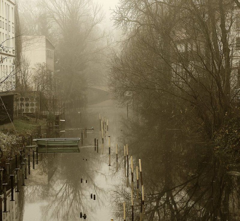 foto liubos,германия,бранденбург,туман Одно туманное утро... фото превью