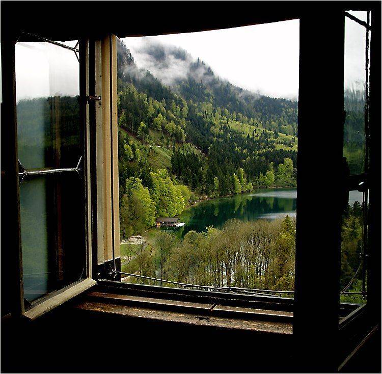 окно, озеро, Игорь Дубровский
