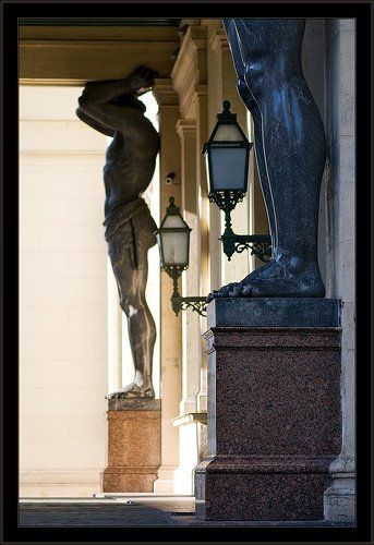 Простая цветная питерская зарисовка