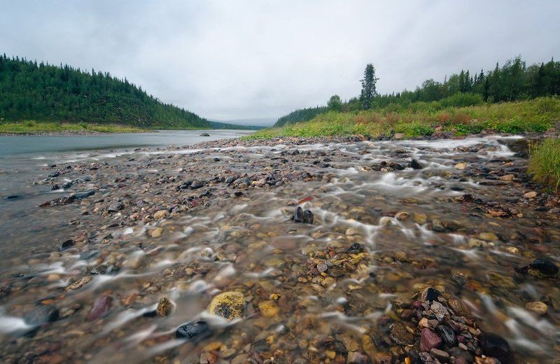 ручей, урал северная широта фото превью