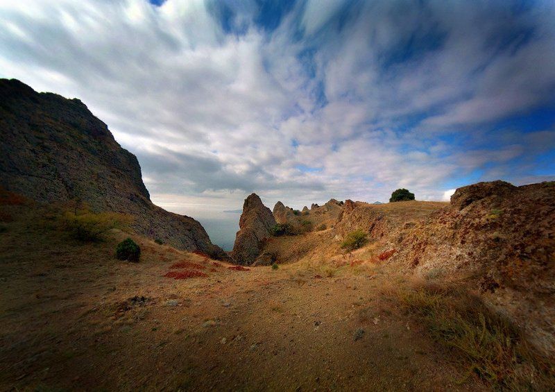 крым, море, горы Стремление фото превью