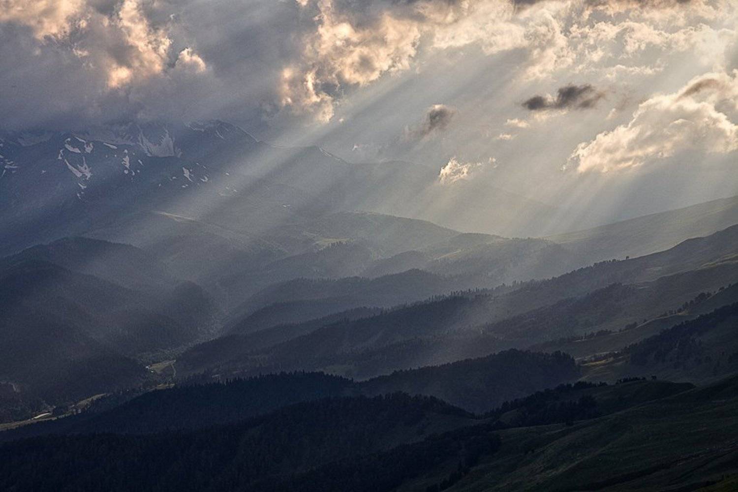 лучи, архыз, Синицкий Виталий
