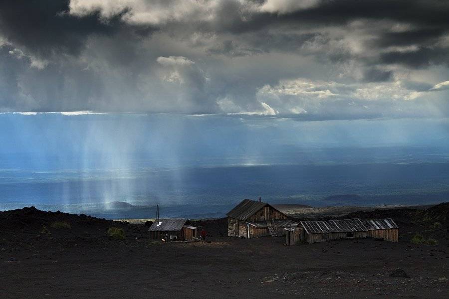 камчатка, вулкан, толбачик, лагерь, дождь, долина, шлак, бтти, луноход, Денис Будьков