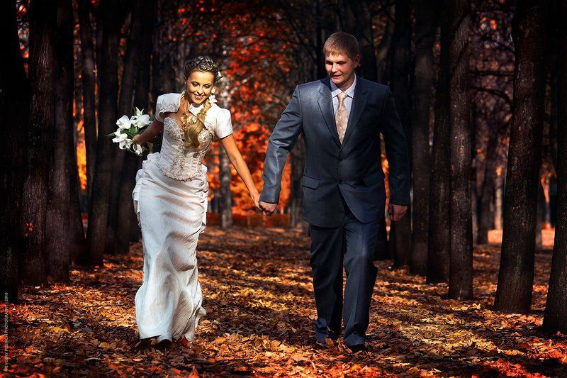 свадебная, фотография Осенний марафон... фото превью
