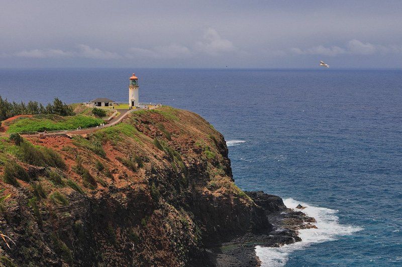 пейзаж, гавайские, острова, кауай, kauai, hawai Kilauea фото превью