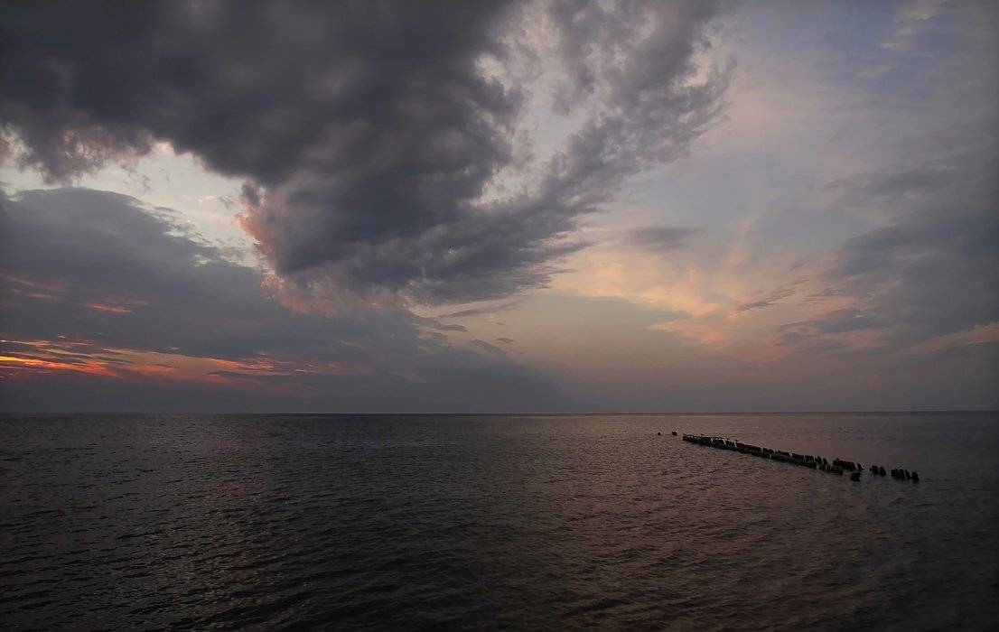 закат,балтика,море, пейзаж, Зоя Лаптева