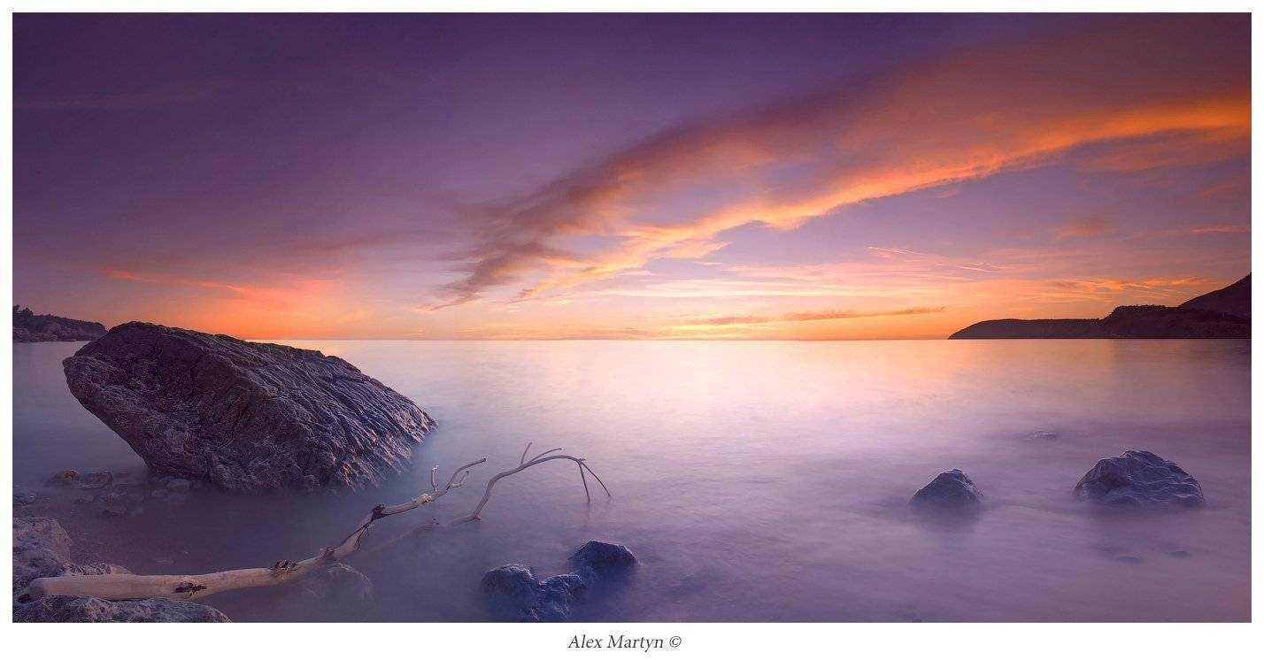 черногория, море, выдержка, бар, закат, Alexander Martynov