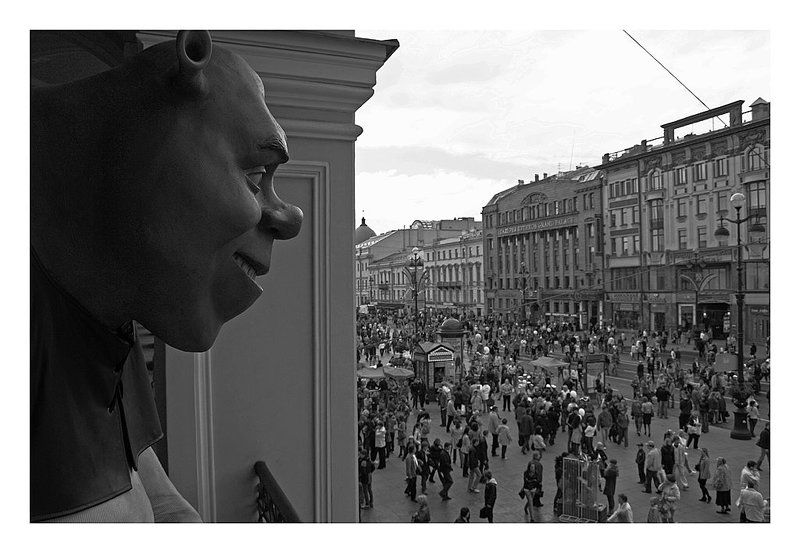 шрек, людоед, гостинный двор, санкт-петербург, юмор Ну вот я до вас и добрался, людишки!!! :D фото превью