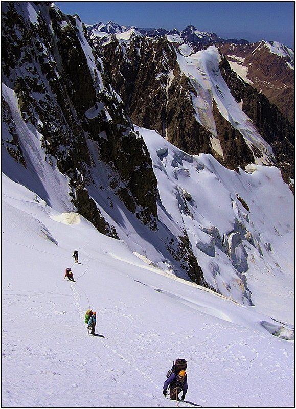 тянь_шань, ледник,перевал *** фото превью