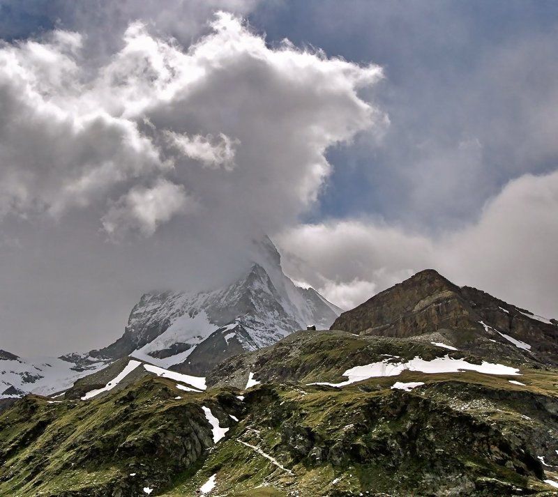 гора Маттерхорн фото превью