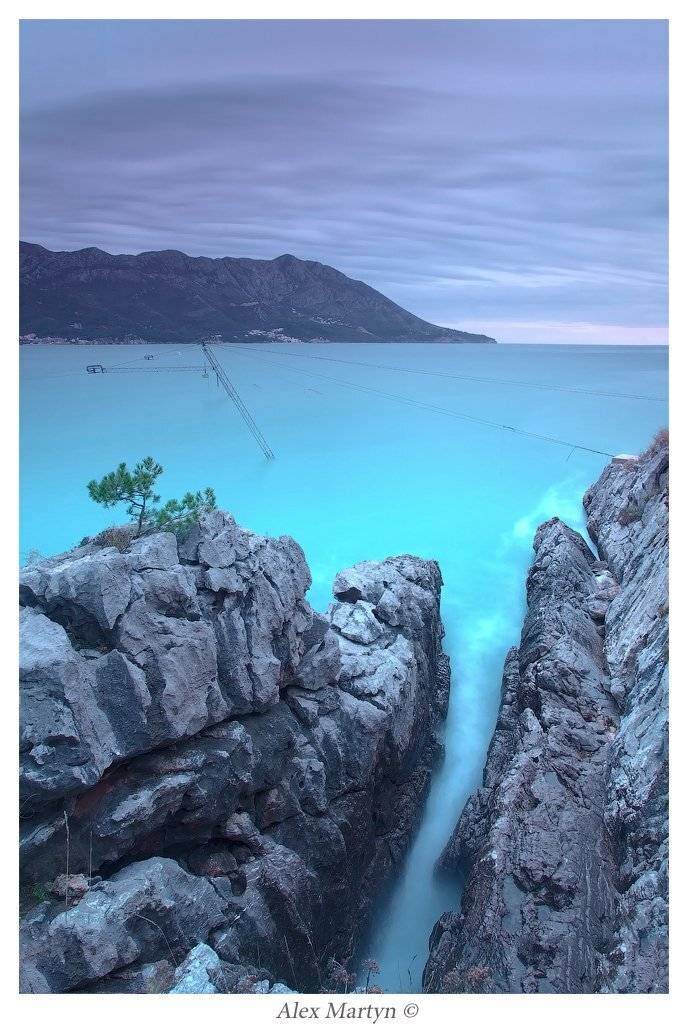 будва, черногория, закат, море, Alexander Martynov