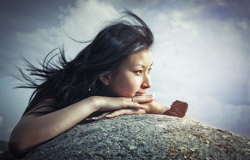 портрет,природа stone and nature фото превью