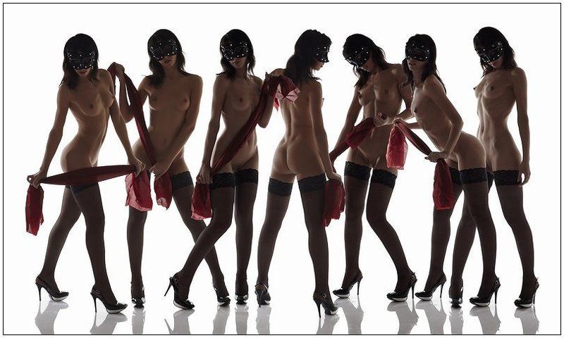 ню, гламур Seven фото превью