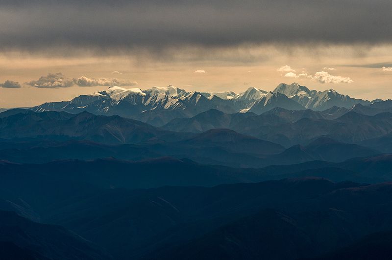 горы, алтай, природа, туман За горизонтом фото превью