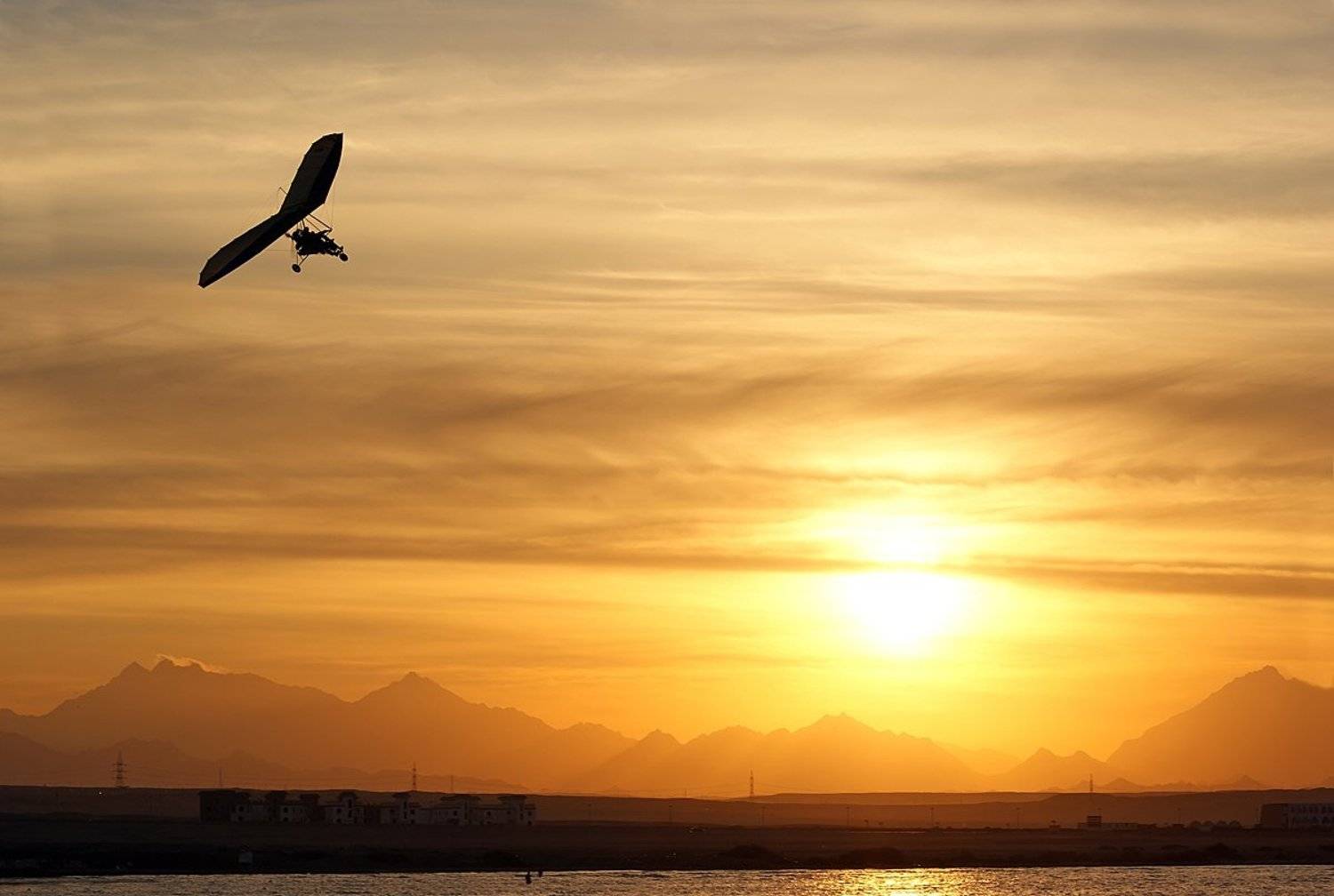 пейзаж,египет,полет,закат, Гарик Соколов