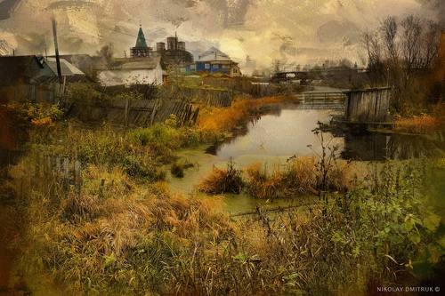окраина. Холмогоры. 2017