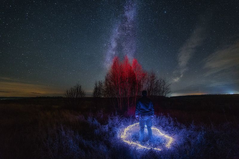 ночь, свет, млечный путь, samyang, звезды, астрофотография Портал фото превью