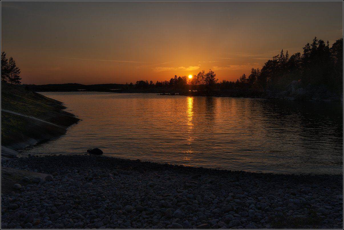 карелия, осень, ладожские шхеры., АНАТОЛИЙ ДОВЫДЕНКО