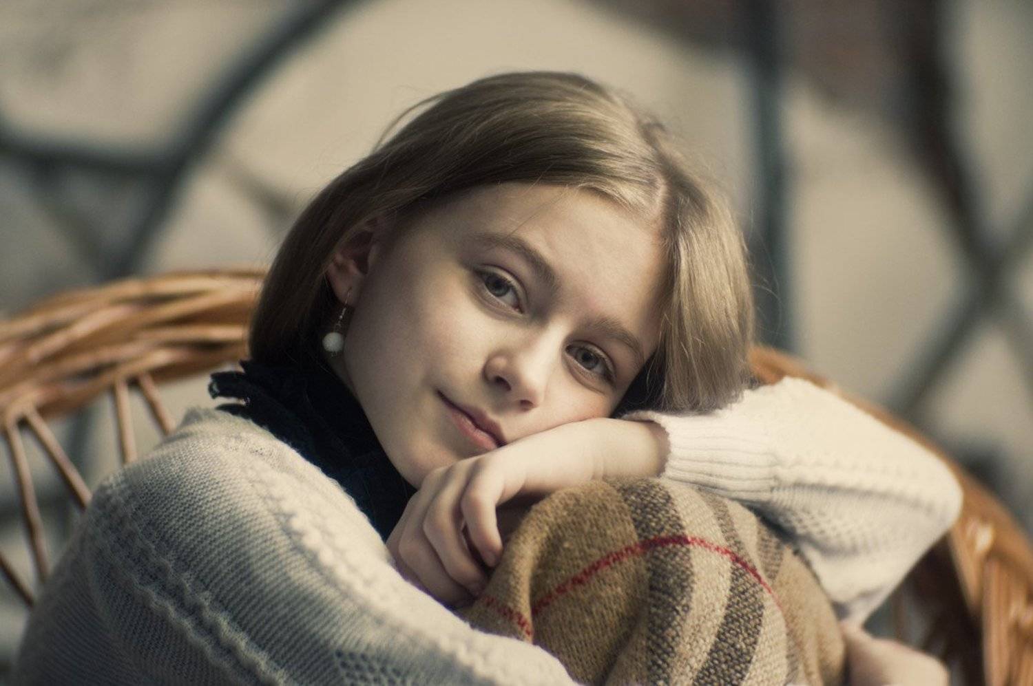 девочка, портрет, взгляд, петцваль, настроение, valeko