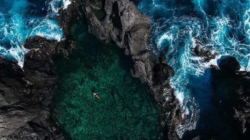 океан скалы атлантика Человек и стихия фото превью