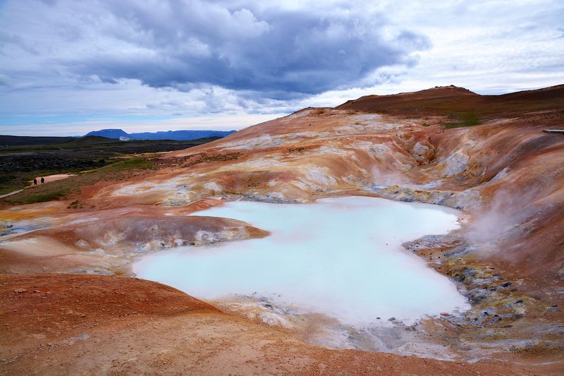 Молочные озера Исландии фото превью