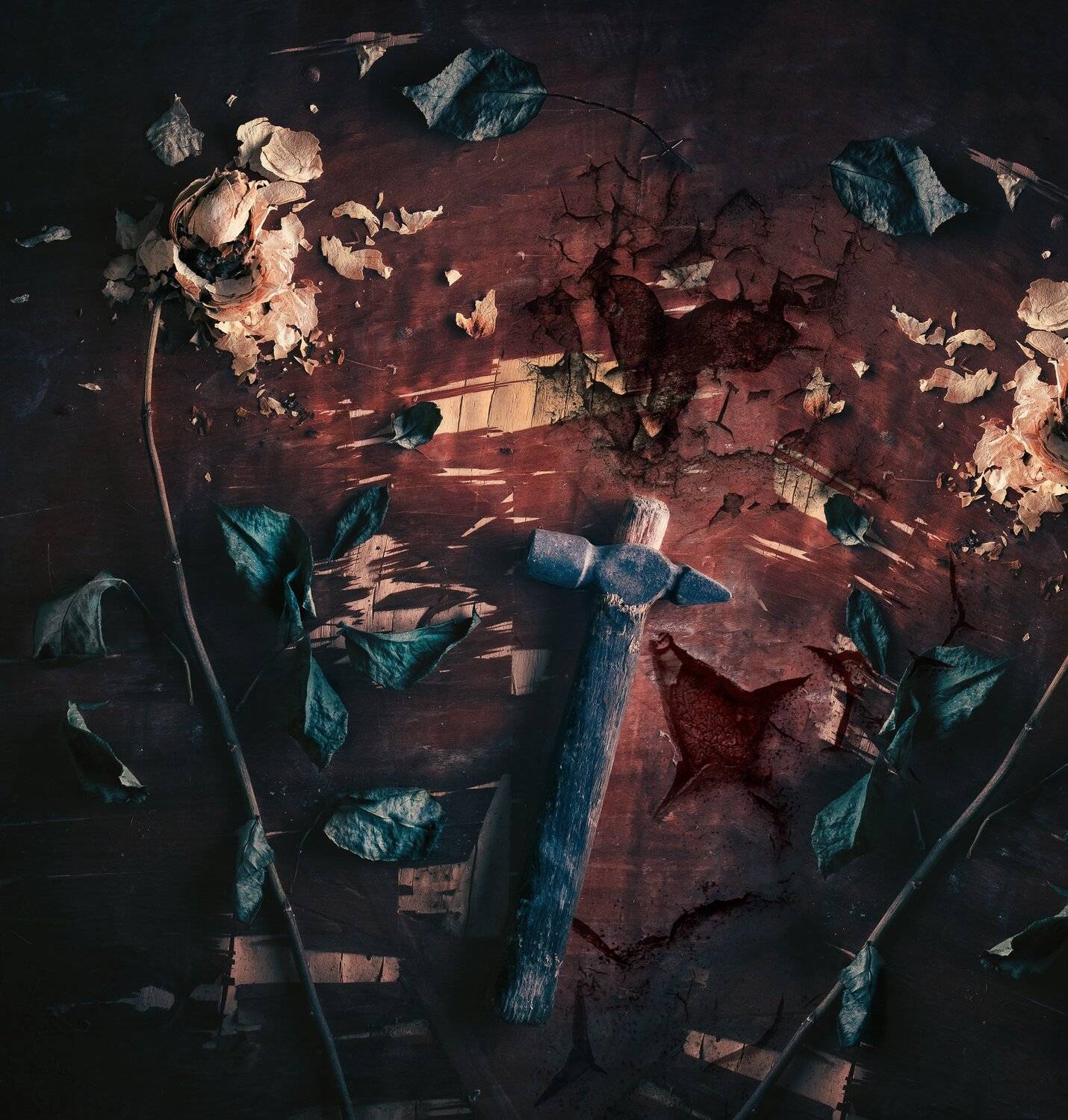 роза, разбитое,молоток, шрамы, трещины, сухие, увядшие, цветы, still life, Наталья Голубева
