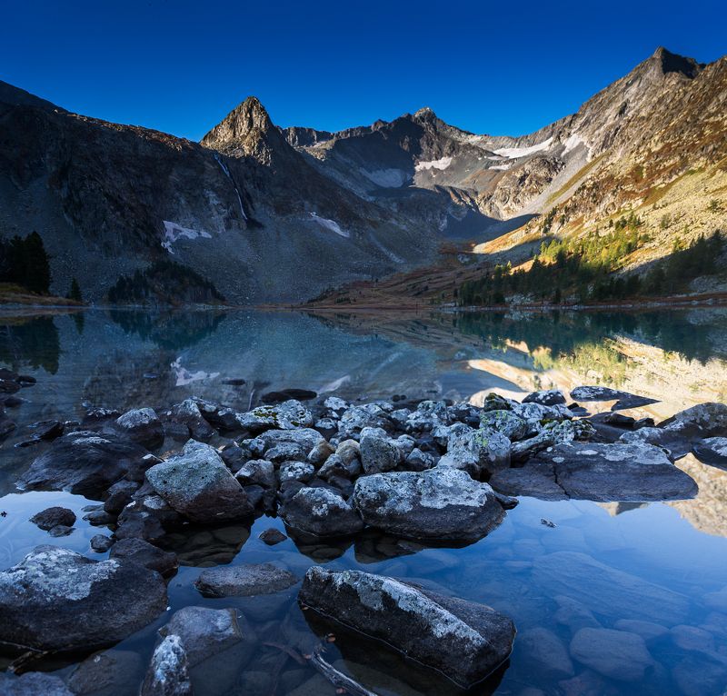 алтай, сентябрь, осень, горы, озеро, 2017 Крепкий рассвет фото превью