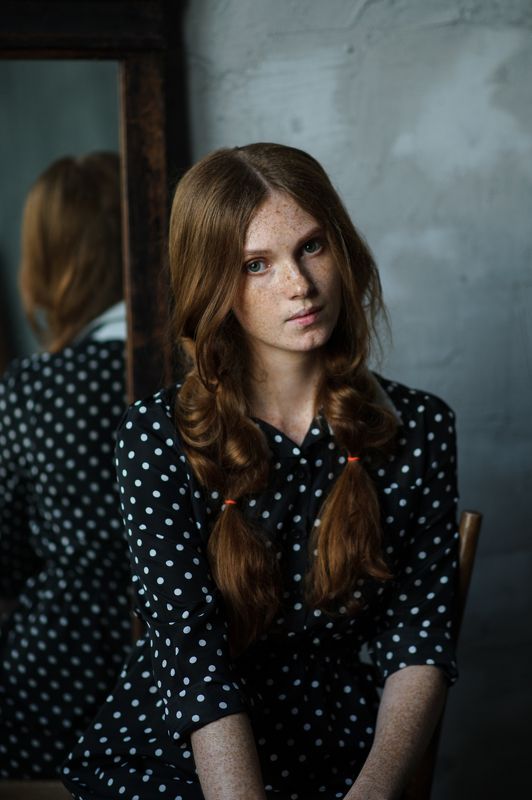 model, portrait, girl, портрет, девушка, модель Olga фото превью