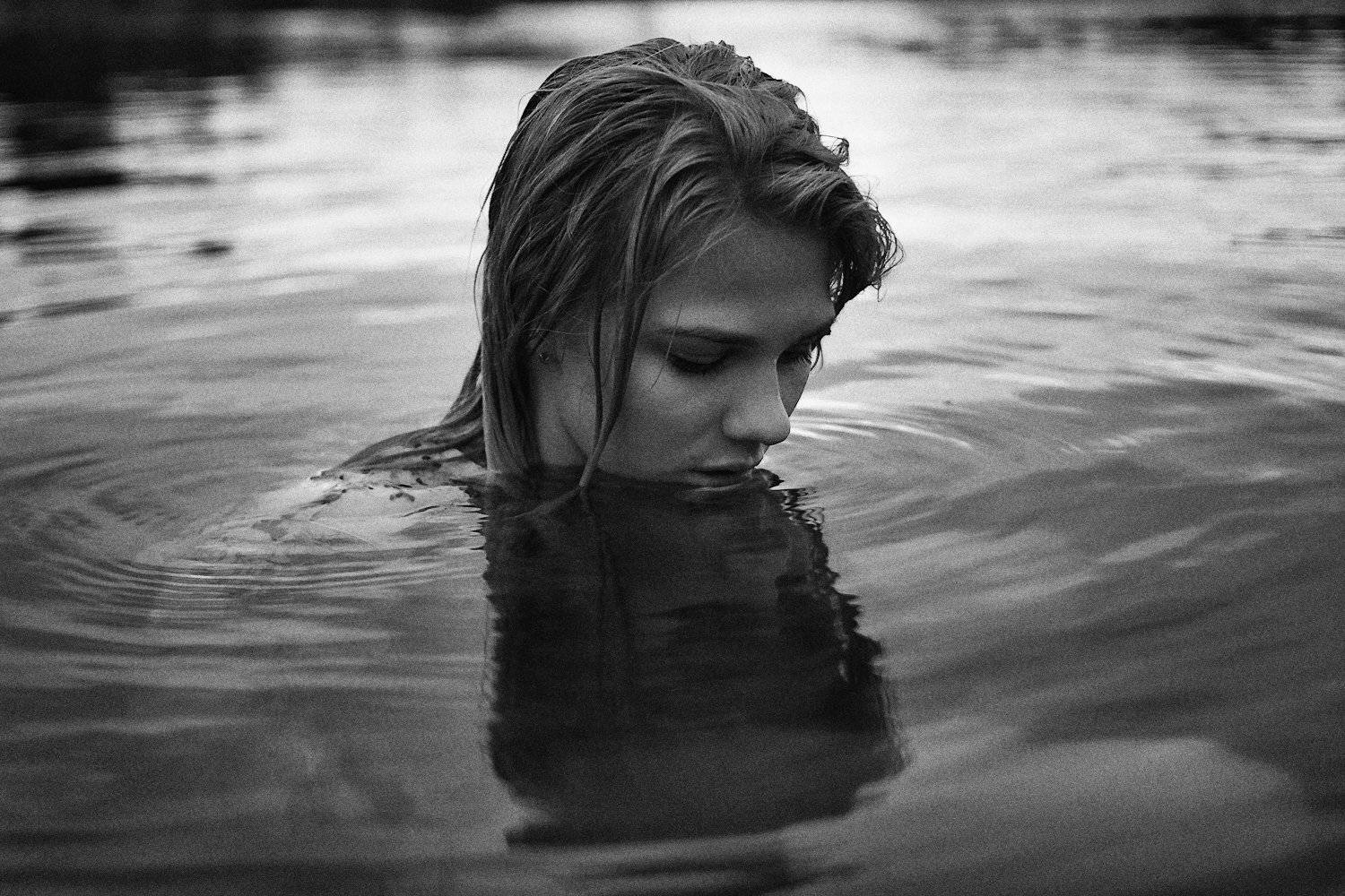 девушка, портрет, Иван Копченов