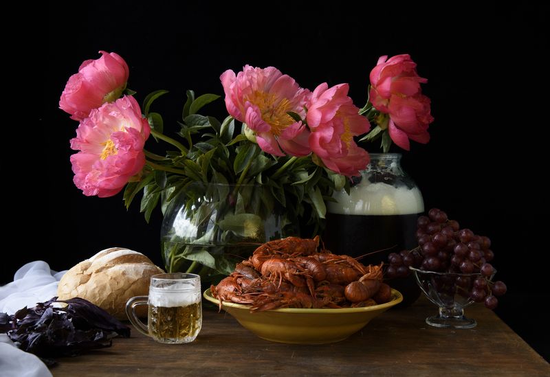 Натюрморт с раками фото превью