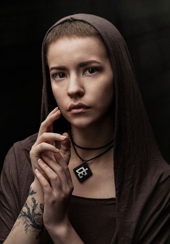 Из серии Dark Side портрет