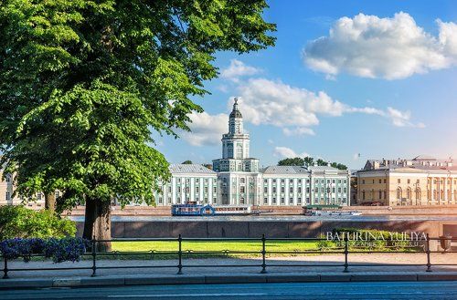 Кунсткамера и летнее утро