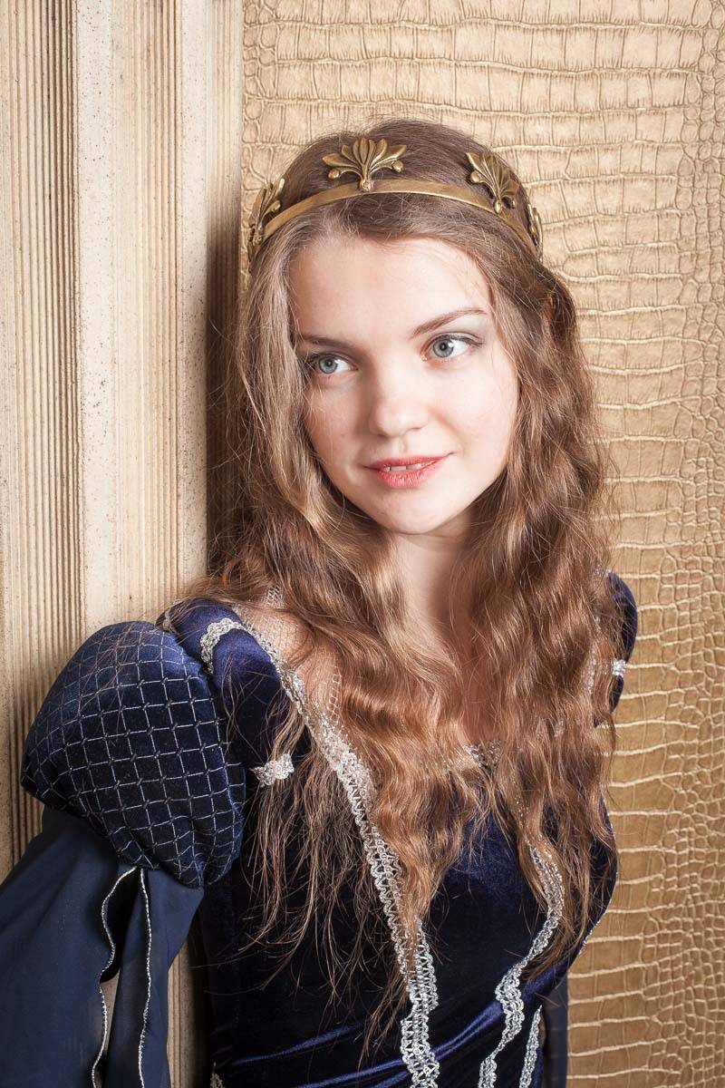 принцесса, девушка, платье, корона, красавица, Сергей Козинцев