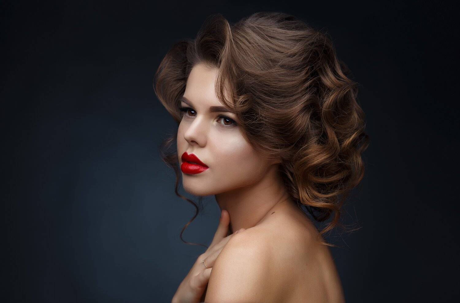 портрет фотография модель студия, Наталья Санникова