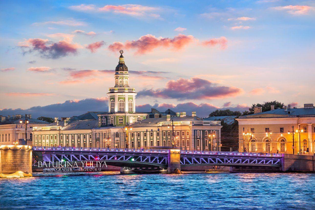 санкт-петербург, кунсткамера, дворцовый мост, Юлия Батурина
