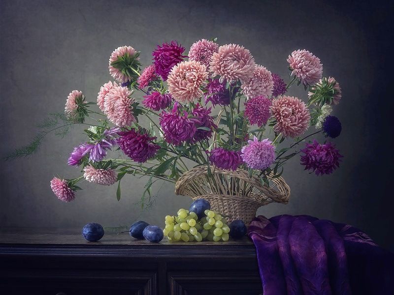 Осень в холодных тонах фото превью