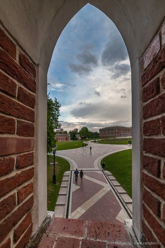 Пейзаж в окне