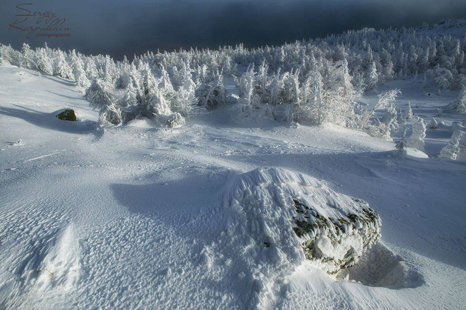 таганай, зима, южный урал, Сергей Карпухин