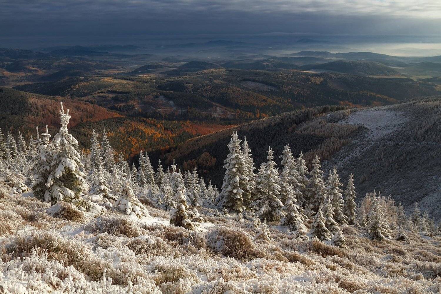landscape,canon,mist,light,autumn, Iza,Darek