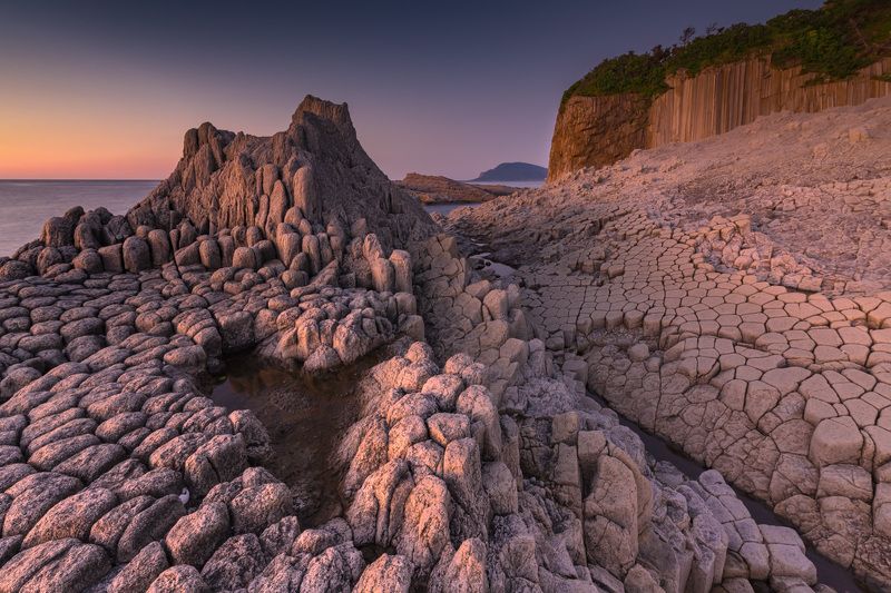 курилы, столбчатый, кунашир, охотское море Замки Кунашира фото превью