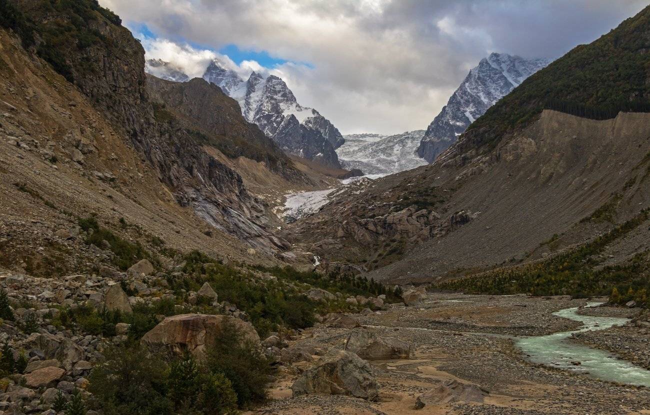горы, закат, Эстелла