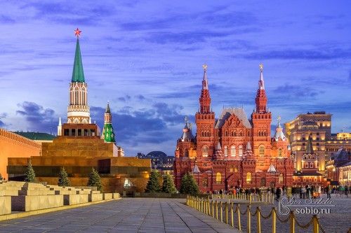 На Красной площади.